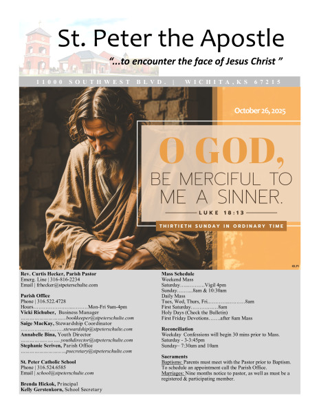 October 26, 2025 Bulletin