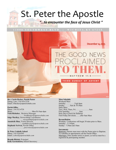 December 14, 2025 Bulletin