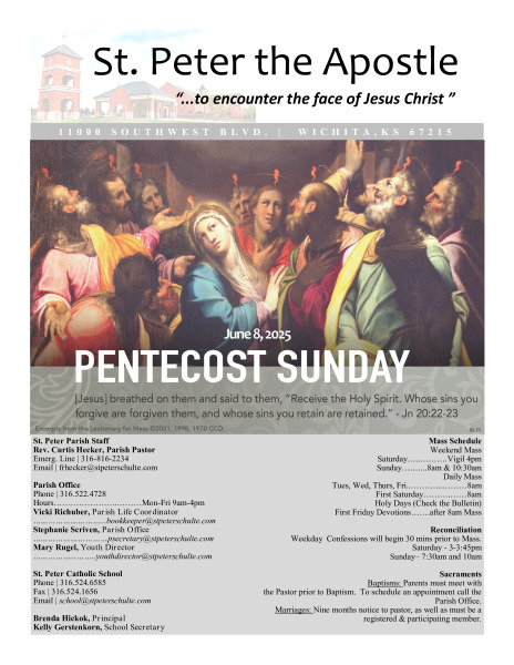 June 8, 2025 Bulletin