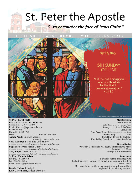 April 6, 2025 Bulletin