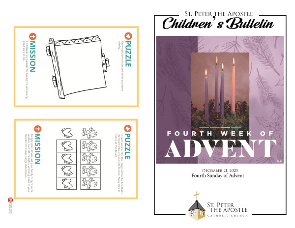 Childrens Bulletin December 21,2025