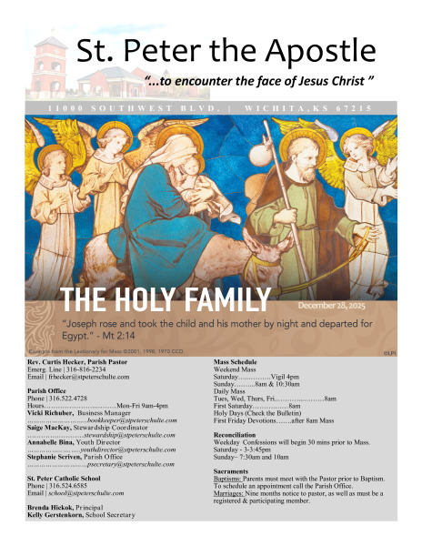 December 28, 2025 Bulletin