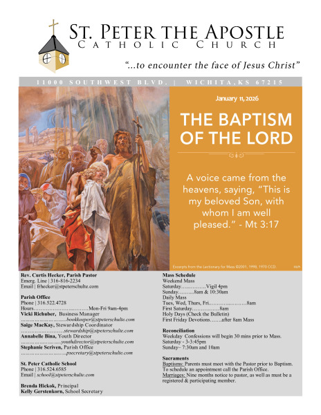 January 11, 2026 Bulletin